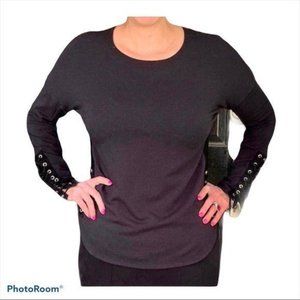 GENERATION LOVE Top Lace-Up Grommets Edgy USA XS